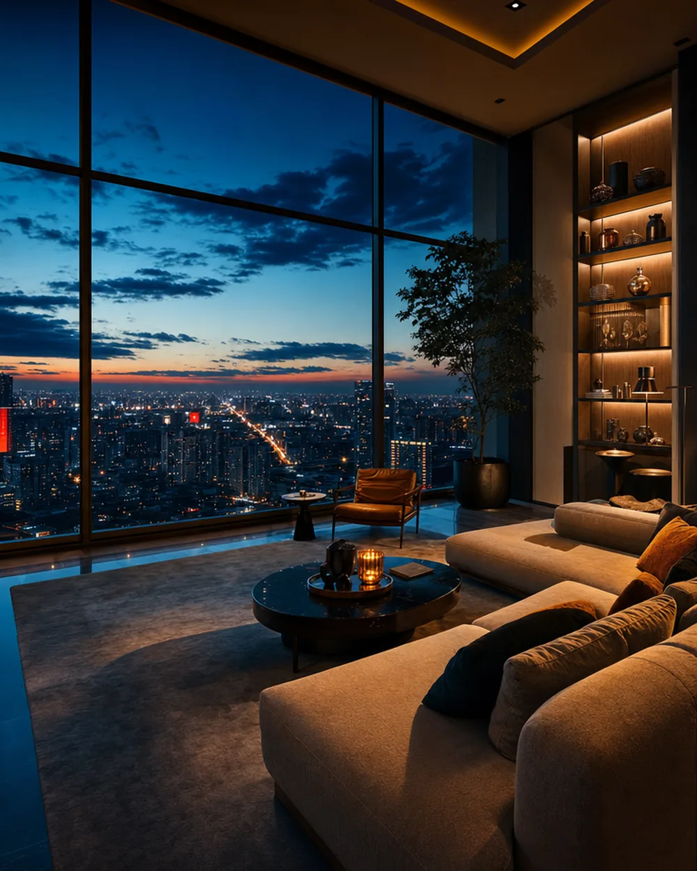 Elewacja AERIDA RESIDENCE — fasada na tle nieba
